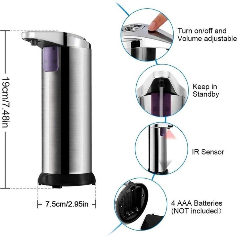 SenseClean: Dispensador Automático de Jabón Líquido