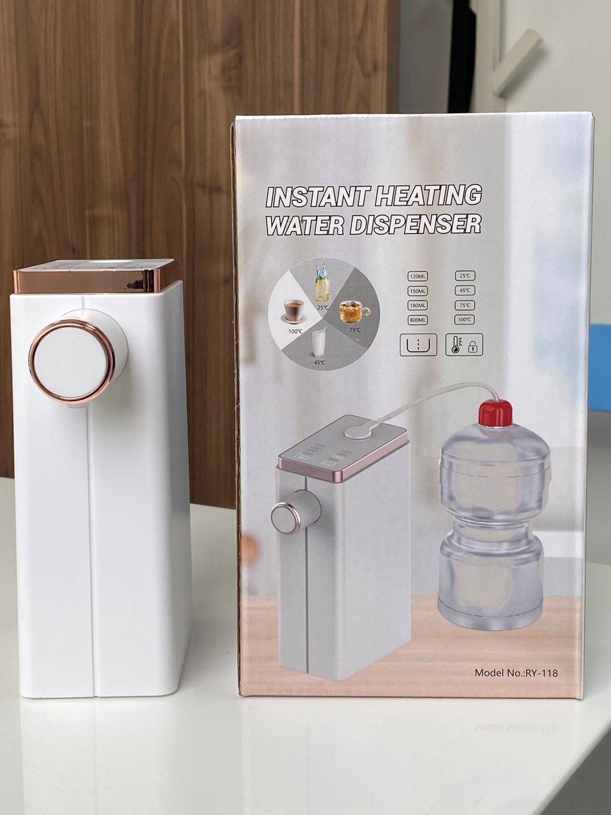 PureHeat: Dispensador de Agua Caliente Instantánea