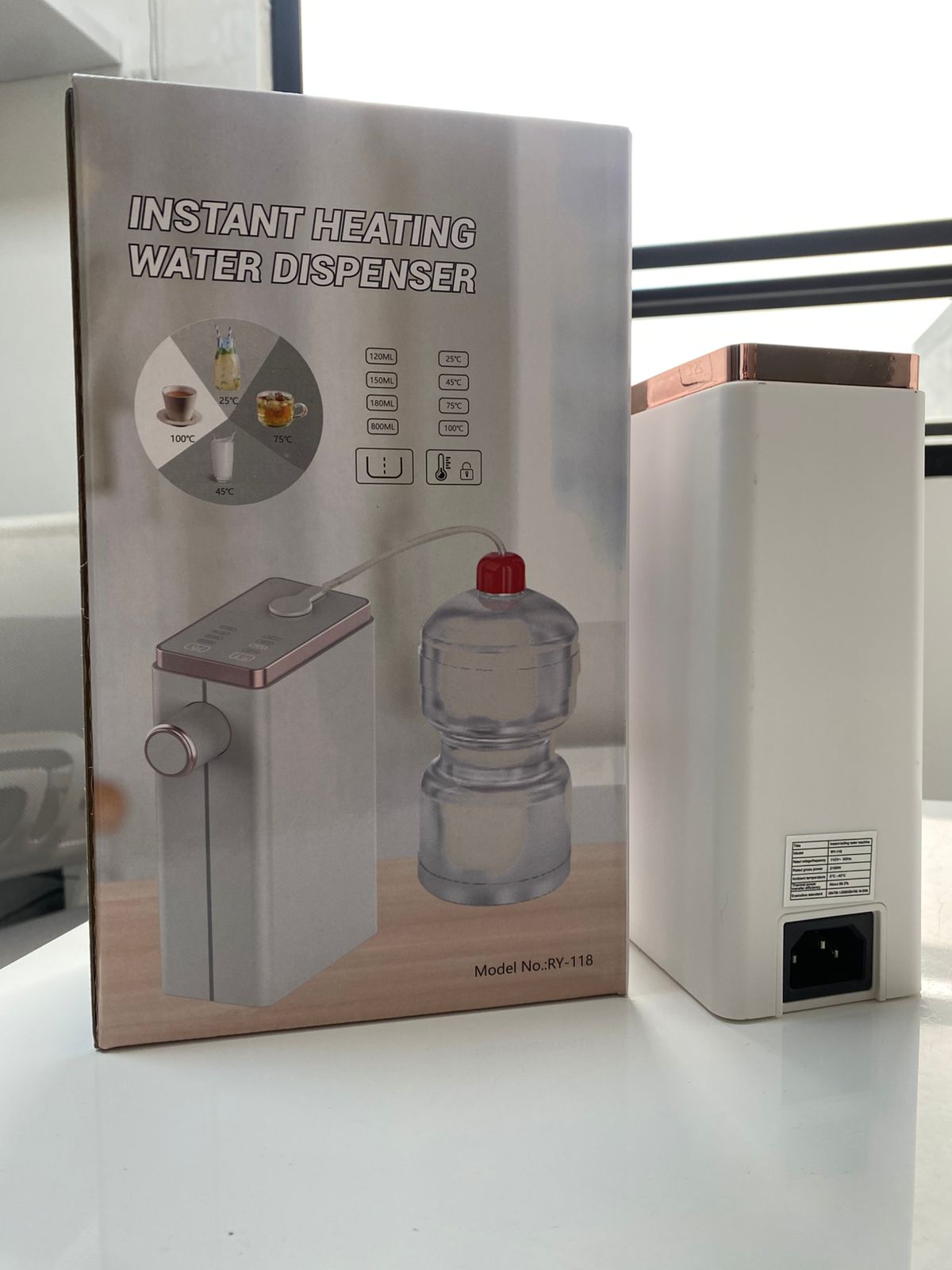 PureHeat: Dispensador de Agua Caliente Instantánea