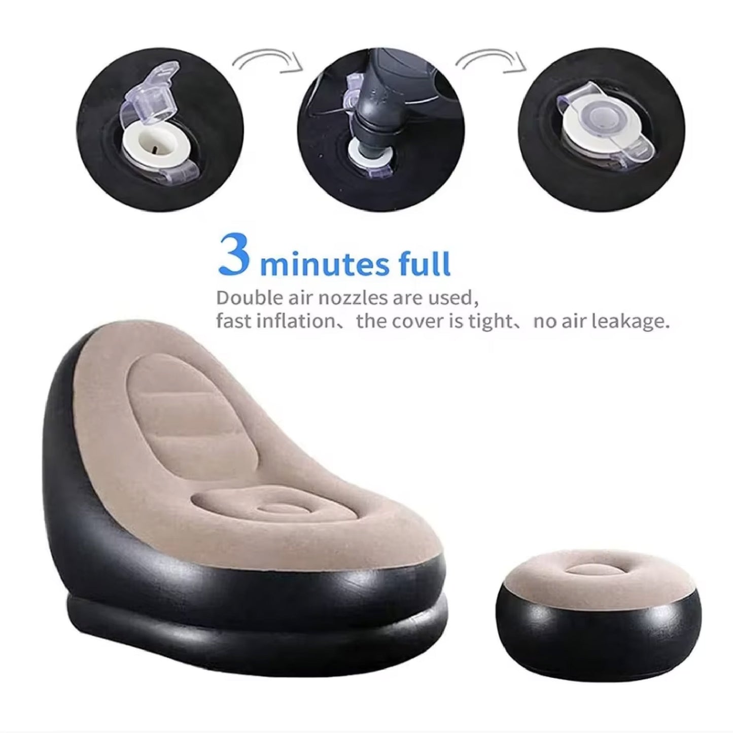 Sofá Inflable ComfortAir 2 en 1